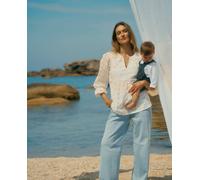 Blouse De Grossesse Et Allaitement Clothilde Blanc XS