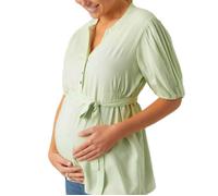 Blouse de Grossesse Verte Femme Mamalicious Mercy Lia L