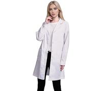 Blouse de Laboratoire pour Femmes et Hommes, Blouse de Chimie, vêtement de Travail, vêtement de Protection de Laboratoire, Tenue de Travail à Manches Longues Medical Femme, Uniforme