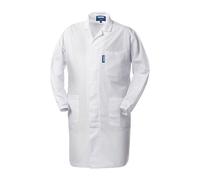 Blouse de travail homme en tissu mélangé blanc - taille L