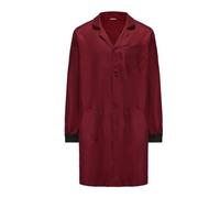 Blouse de travail pour homme avec bandes réfléchissantes à manches longues | Manteau de travail ample avec boutons et bandes réfléchissantes - Vêtement de protection - Vêtement de travail - Uniforme