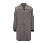 Blouse de travail pour homme avec bandes réfléchissantes à manches longues | Manteau de travail ample avec boutons et bandes réfléchissantes - Vêtement de protection - Vêtement de travail - Uniforme