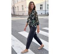 Blouse en chiffon avec nœud décoratif