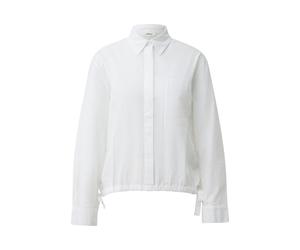 Blouse en coton avec imprimÃ© all-over et poches plaquÃ©es femme s.Oliver Blanc 48