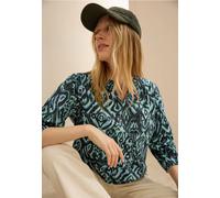 Blouse en coton imprimée