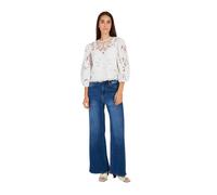 Blouse en dentelle femme Derhy Bali Blanc M