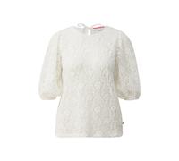 Blouse en dentelle femme QS Regular Fit Blanc 34