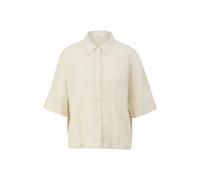 Blouse en lin Ã manches courtes coupe dÃ©contractÃ©e femme s.Oliver Beige 44