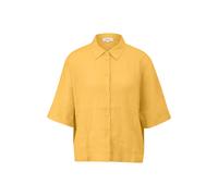 Blouse en lin Ã manches courtes coupe dÃ©contractÃ©e femme s.Oliver Jaune 44
