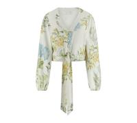 GUESS Chemisier 'Shirley' bleu clair / olive / vert pastel / blanc, Taille XL