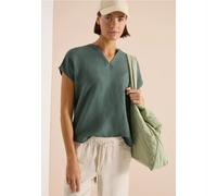 Blouse en lin mélangé