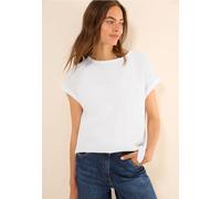 Blouse en lin mélangé avec nœuds