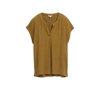 Blouse en mÃ©lange de matiÃšres femme Tom Tailor Vert XS