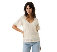 Garcia O260007 Short Sleeve Shirt Beige L Femme