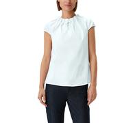 Blouse en popeline de coton femme COMMA Bleu 34