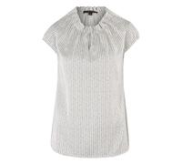 Blouse en satin avec fronce femme COMMA Blanc 36