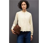 Blouse en velours côtelé avec cordon de serrage