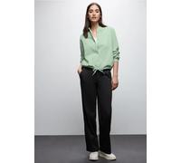 Blouse en velours côtelé avec cordon de serrage