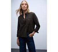Blouse en velours côtelé avec détails de taille