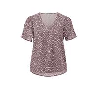 Blouse en viscose à imprimé intégral femme QS Violet 38