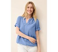 Blouse en viscose Split Neck