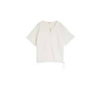 Blouse encolure en V femme Tom Tailor Blanc XS