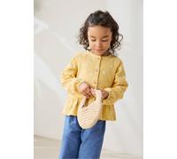 Blouse Enfant En Gaze De Coton Camila Jaune 36M(97CM)