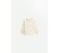 Blouse enfant en gaze de coton lison ecru 2A