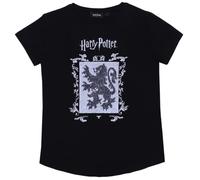 Blouse enfant - HARRY POTTER - motif recto-verso lion Gryffondor / éclairs - manches courtes 13-14 ans