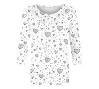 Blouse Ethnique Brodée en Manches Mere Large Transparent Brodée Soldes Ajustée and Décolleté Motif Friends Inscription Papillon Rockabilly Love Infirmiere Ou Corsages