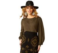 Blouse femme Ariat Wisteria Vert L