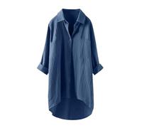 Blouse Femme Chic et élégant Fluide Chemise Noire Femme Blouse Femm Chemisier Blanc Grande Taille Robe Legere en Popeline Rayures Chemisette Blanche Lin Chic Et Élégant Jaune