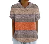 Blouse Femme Chic Et Élégant Tee Shirt Femme Blouse Travail Femme Tunique Femme Lin T Shirt Femme Grande Taille 54 Chemisier Femme Grande Taille 58 Liquette Femme Tee Shirt Beige 5XL