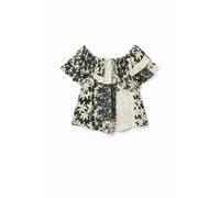 Blouse femme Desigual AnaÃ¯s Blanc XS