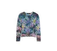 Desigual Chemisier bleu / mélange de couleurs, Taille M