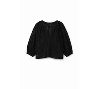 Desigual Blouse Dharma, Noir, Taille S Femme