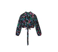 Blouse femme Desigual Garden - noir/violet - XS XS
