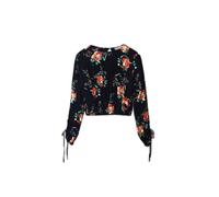 Blouse femme Desigual Keira - noir/orange - XS XL