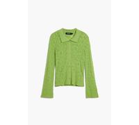 Desigual T-Shirt à Manches Longues de la Collection pour Femme, Vert Clair, Taille S