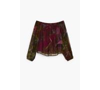 Desigual Blouse Paris pour M Kaki