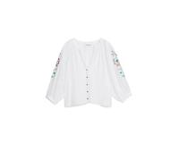 Desigual Chemisier mélange de couleurs / blanc, Taille XS