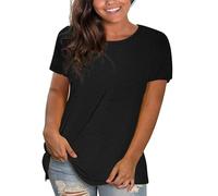 Blouse Femme Fluide Soldes Chemise Hiver Femme Soldes Tenue Aide Soignante T Shirts Manches 3/4 Manche Longue Slim Fit Chemisier Bleu Uniforme Tee Jaune Fluide Mariage Dentelle Noir ÉTé Chic