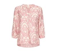 Fransa Chemisier 'FRLILI' beige foncé / rose ancienne / blanc, Taille S