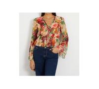 Blouse Femme Guess LS DEMI TOP Taille M Multicolore M