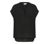 Kaffe, Femme, Blouses et Chemises, Noir, Taille: 40 FR Blouse Noire Profonde avec Col en V