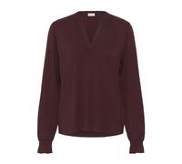 Kaffe Chemisier 'KAcharlotte' brun foncé, Taille XXL