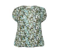 Blouse femme KAFFE Curve Ami Stanley Bleu 50