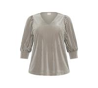 Blouse femme KAFFE Curve Cacanna Gris XL