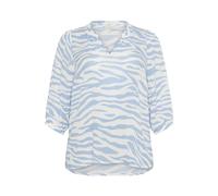 Blouse femme KAFFE Curve Edina Bleu 42