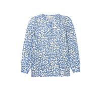 Blouse femme KAFFE Curve Jenny Bleu 50